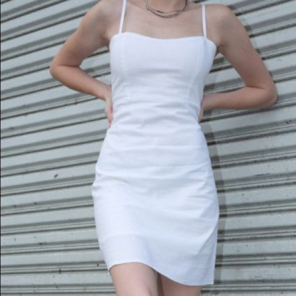 White Karla Dress